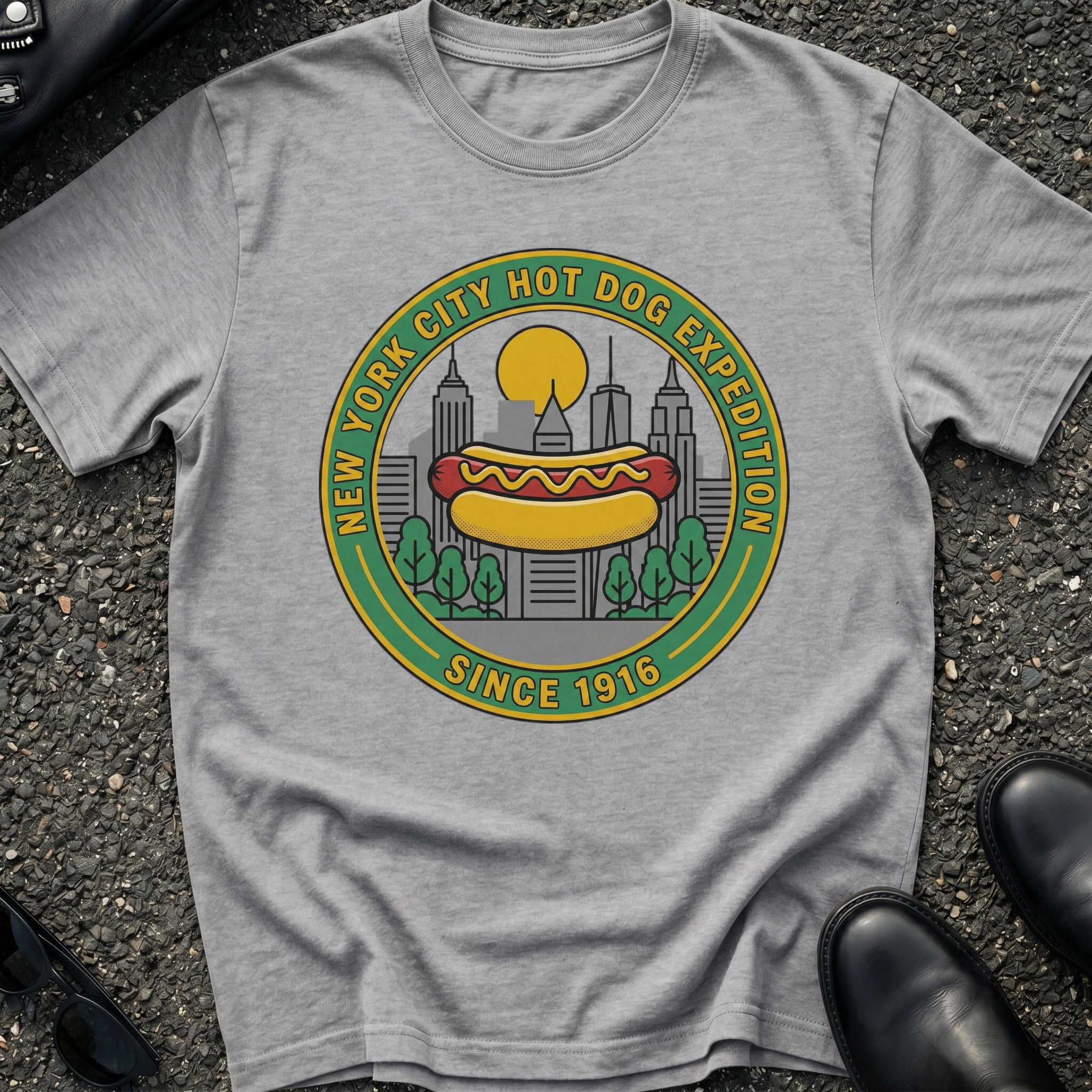 New York City Hot Dog Expedition T-Shirt