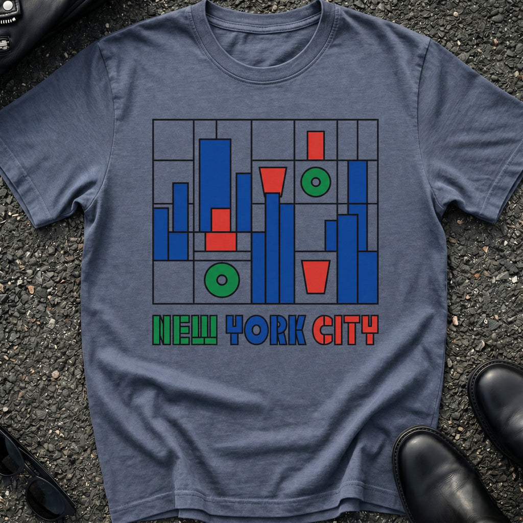 New York City abstract geometric T-Shirt