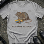 New York Resident Metrocard Rat T-Shirt