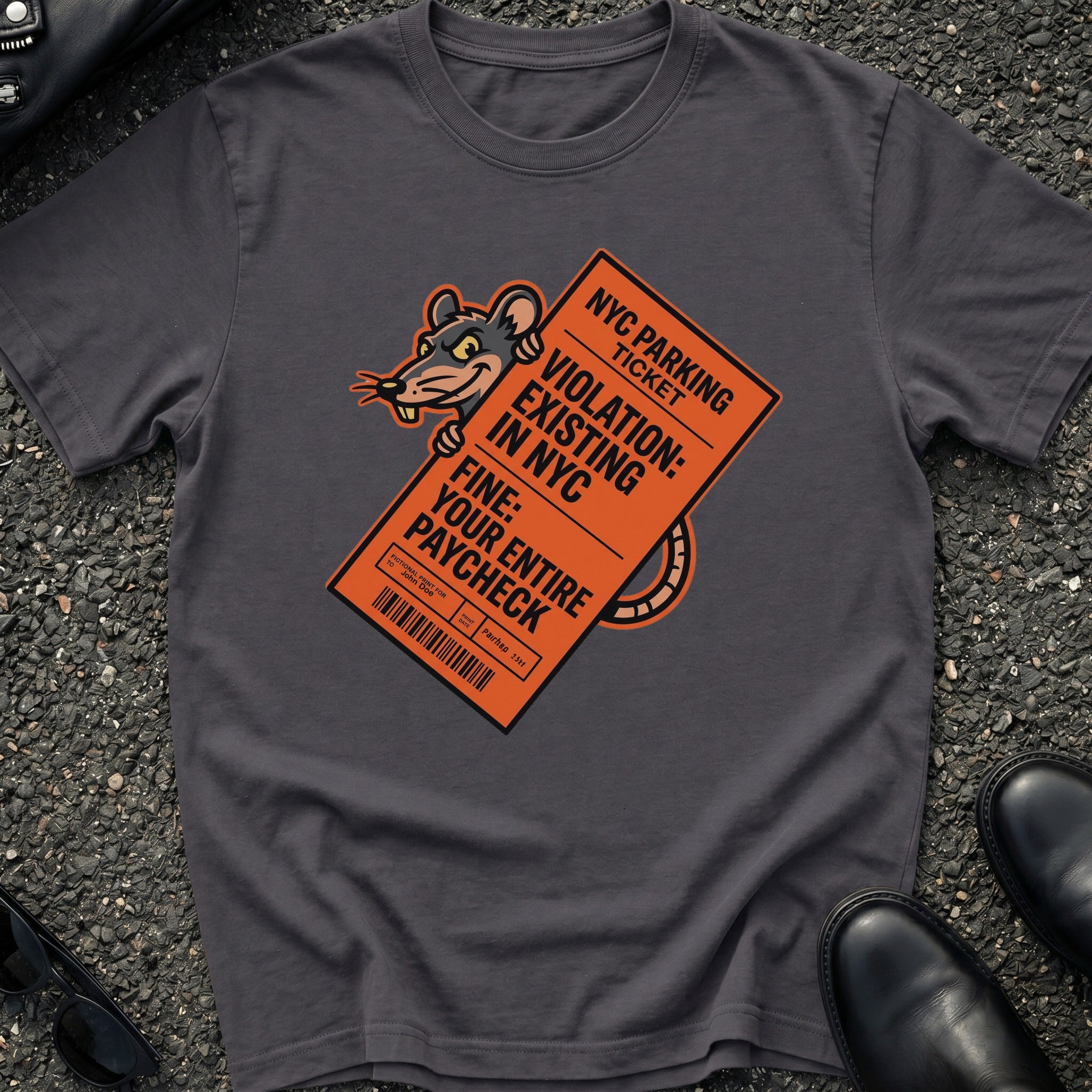 Parking Ticket Rat T-Shirt