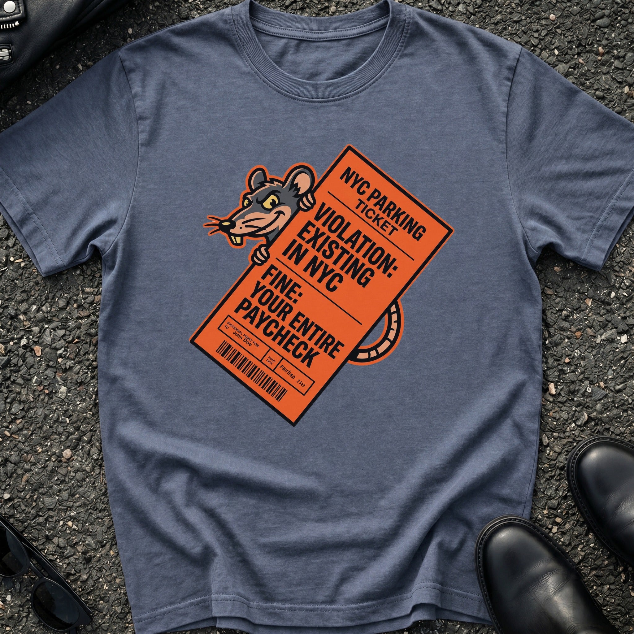 Parking Ticket Rat T-Shirt