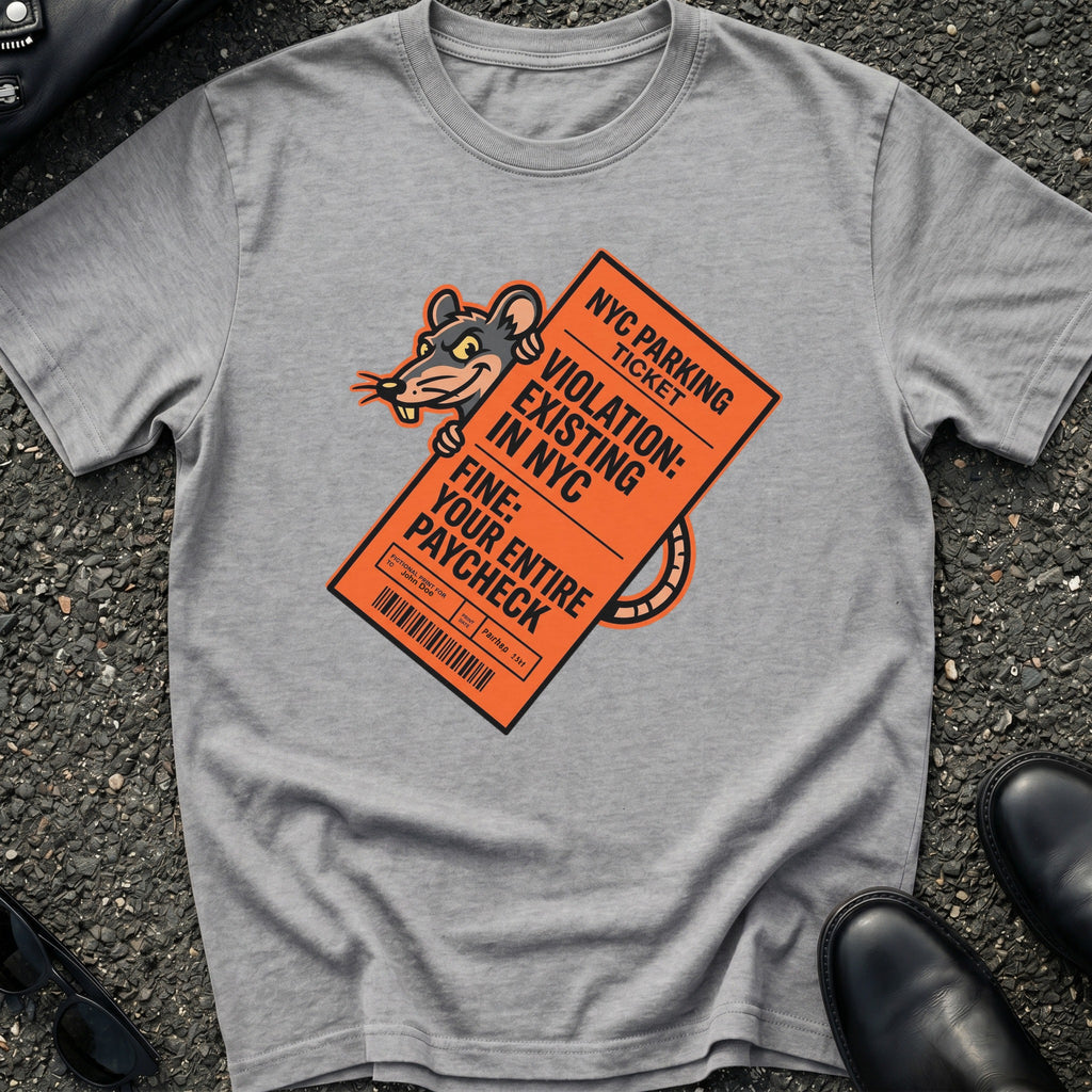 Parking Ticket Rat T-Shirt