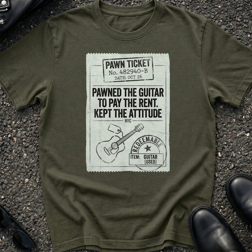 Pawned Guitar Pay T-Shirt