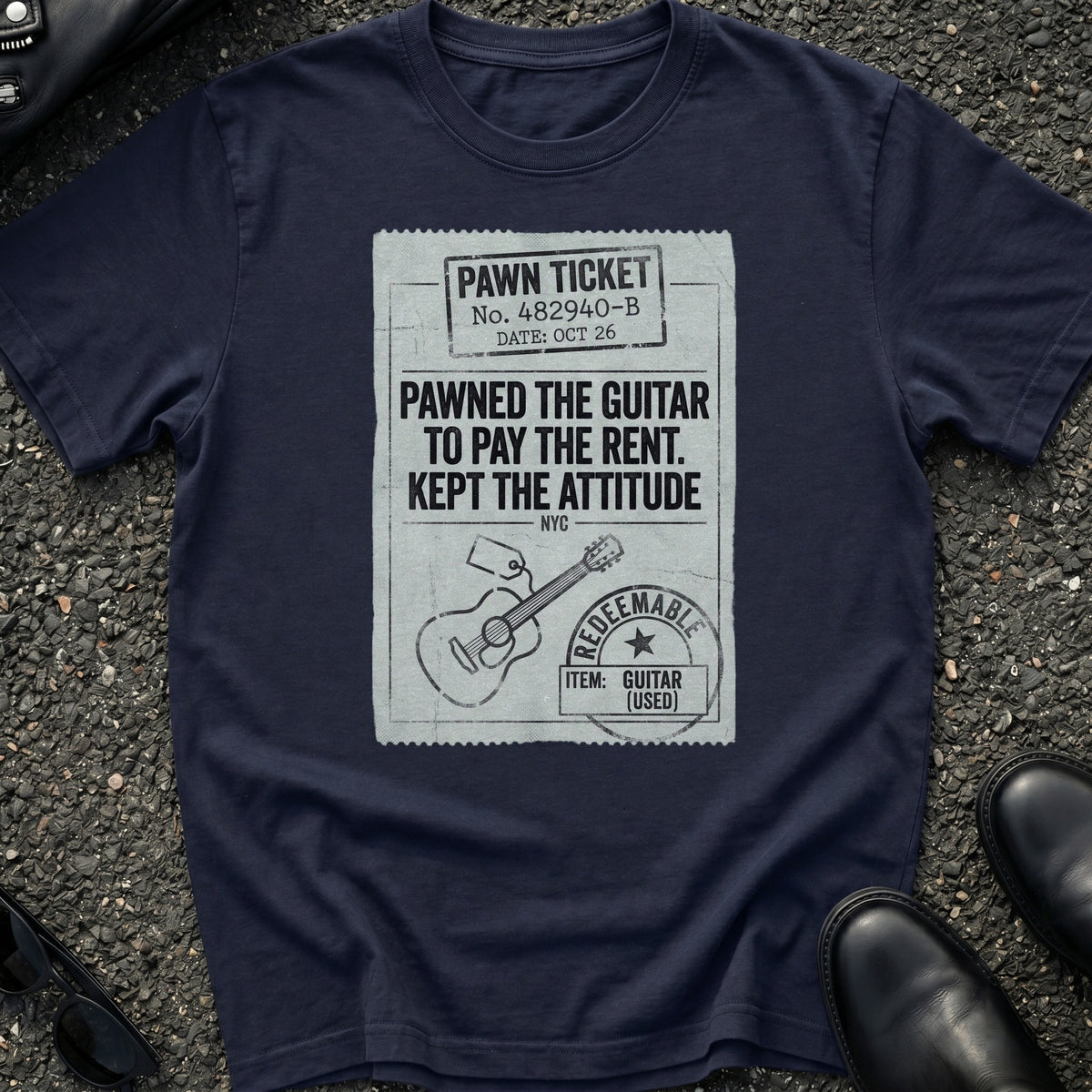 Pawned Guitar Pay T-Shirt