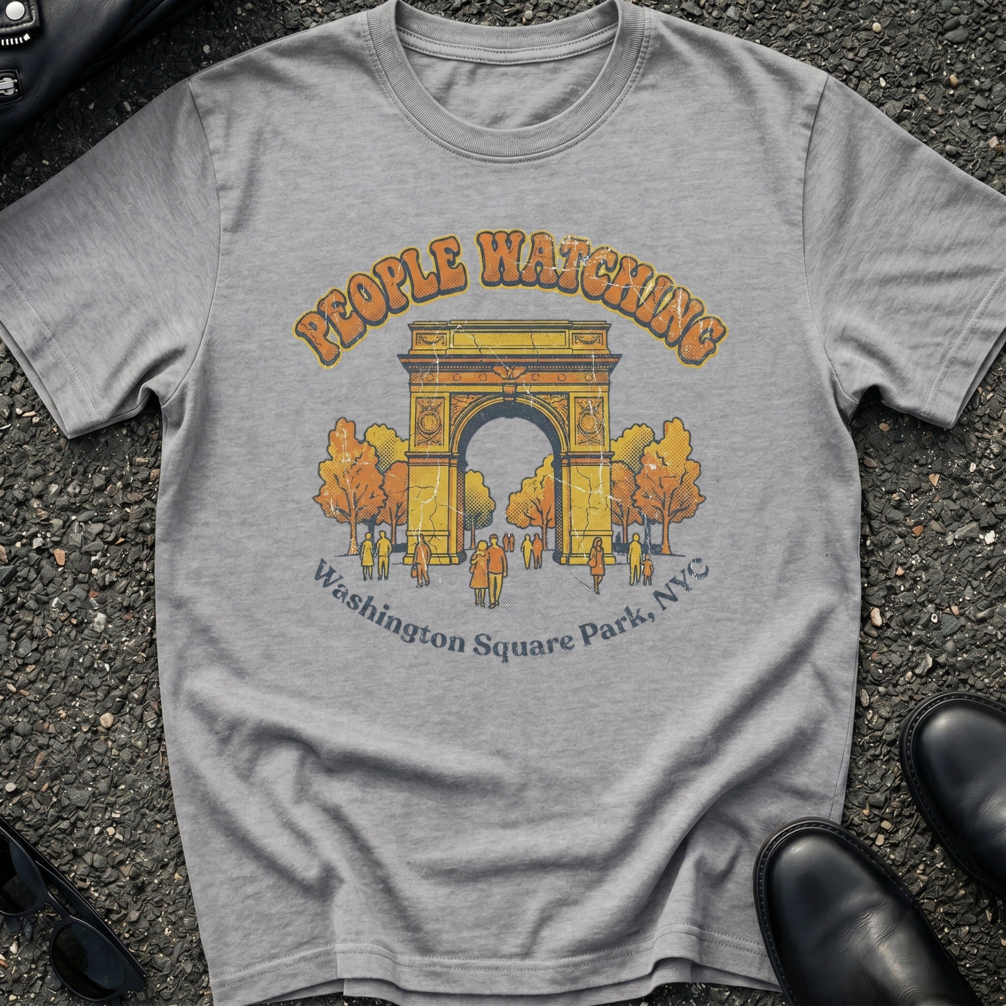 People Watching Washington Square Park T-Shirt