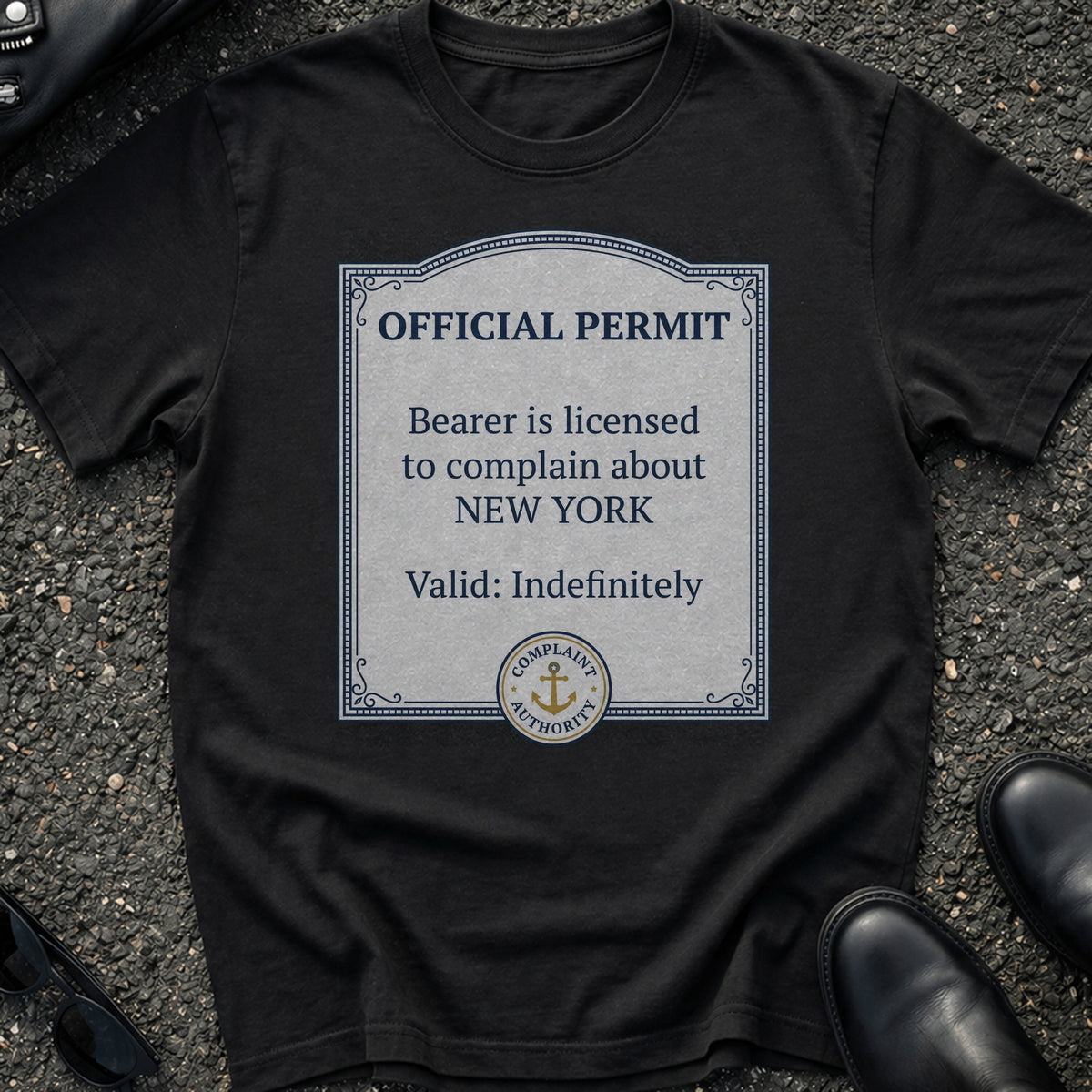 Permit To Complain T-Shirt