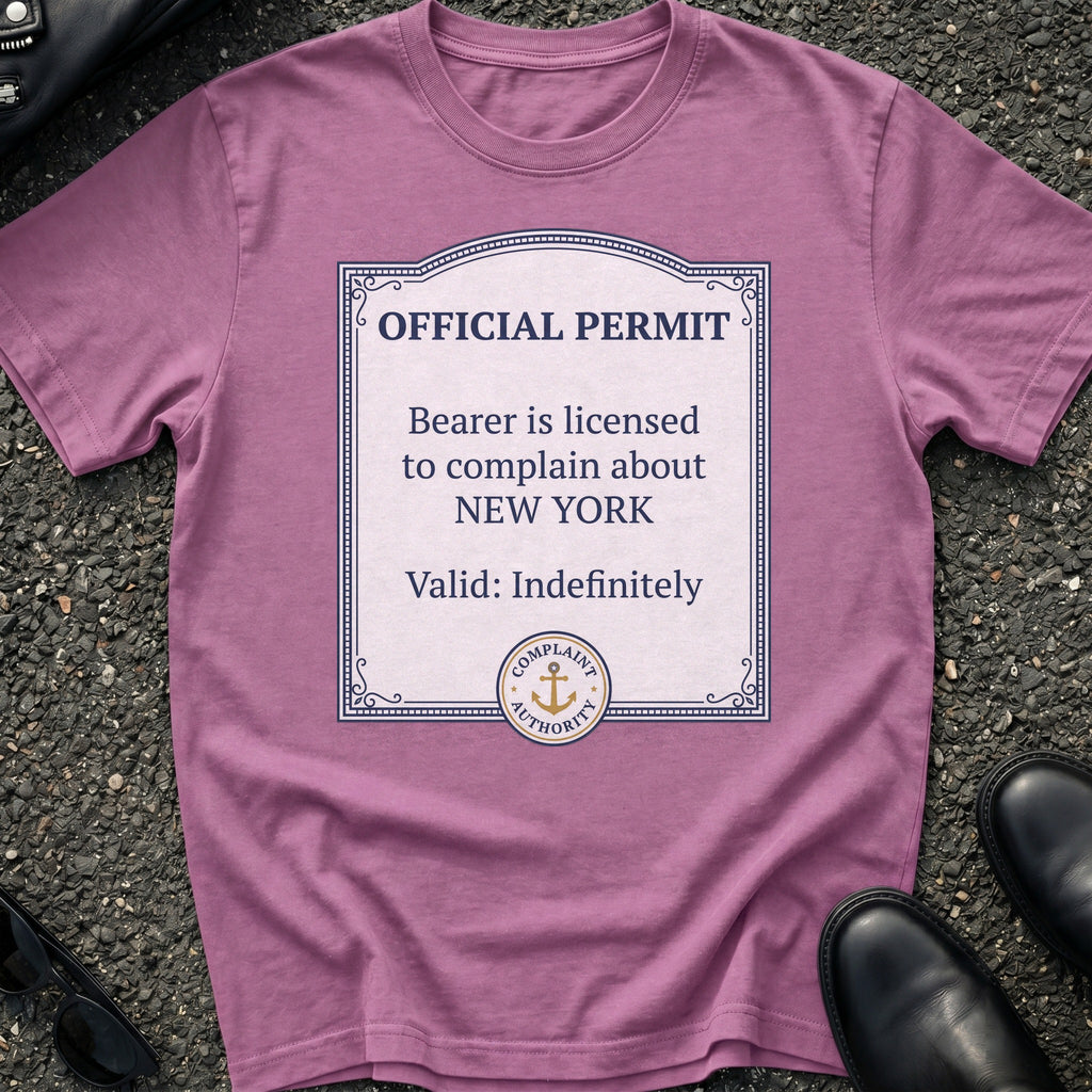Permit To Complain T-Shirt