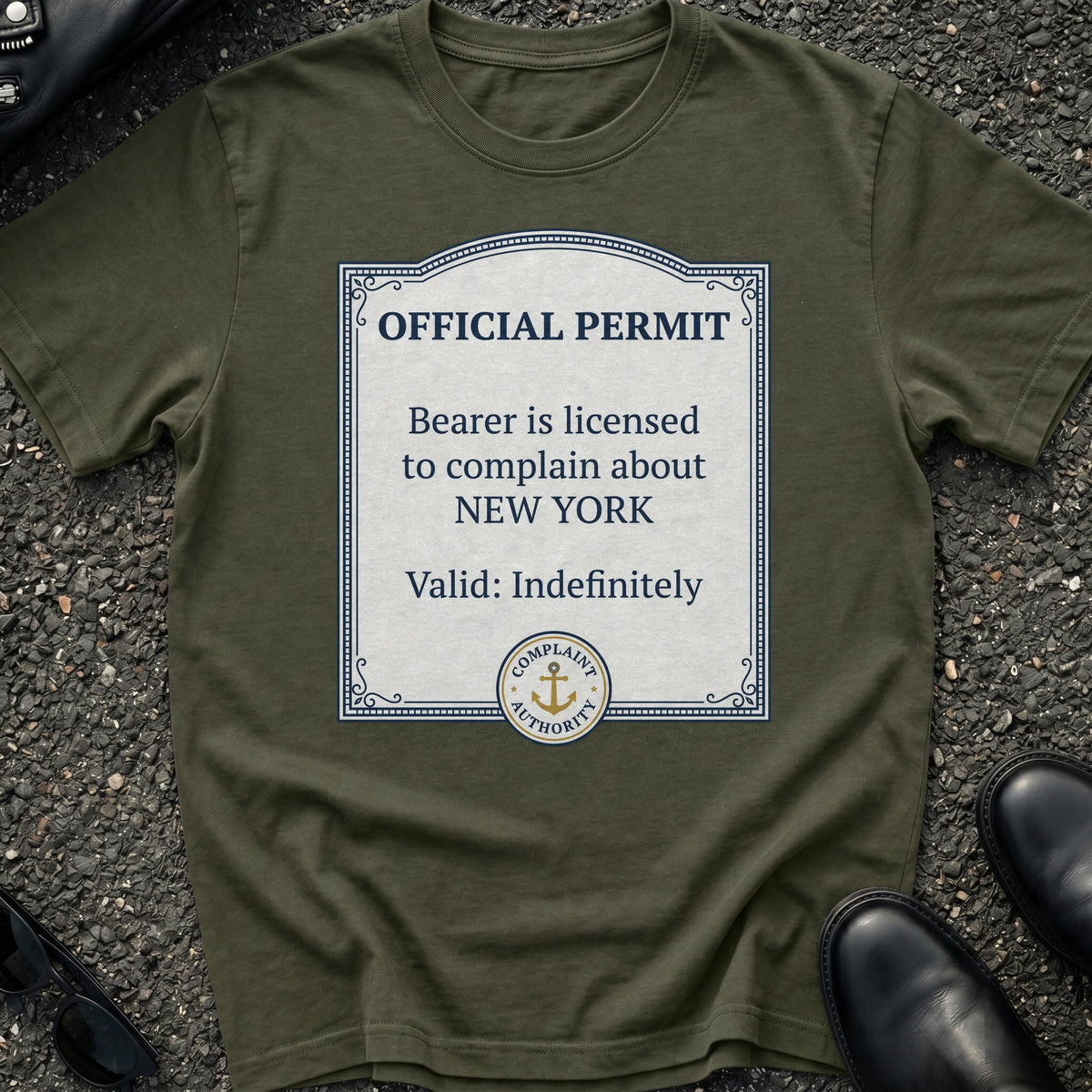 Permit To Complain T-Shirt
