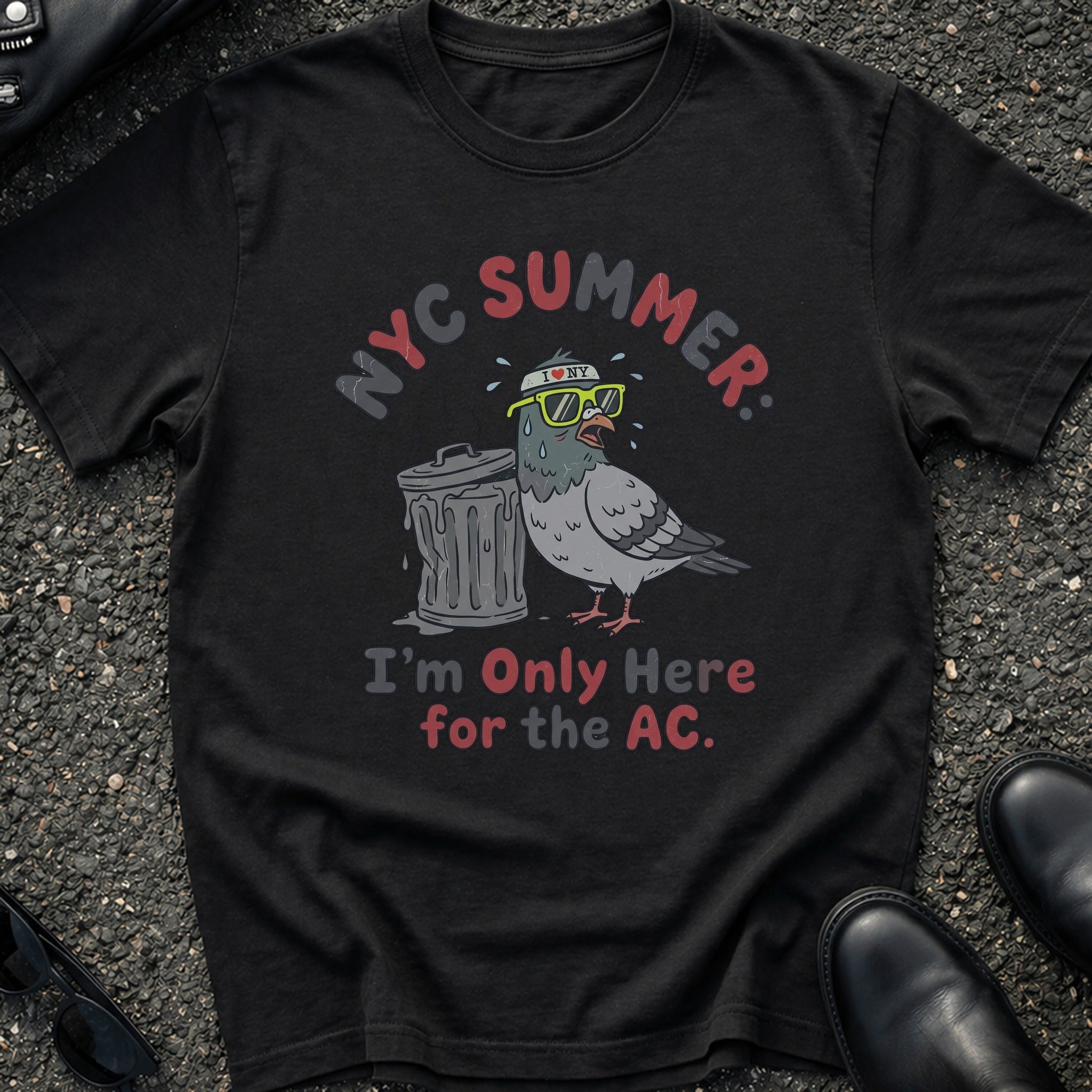 Pigeon Only Here for the AC T-Shirt