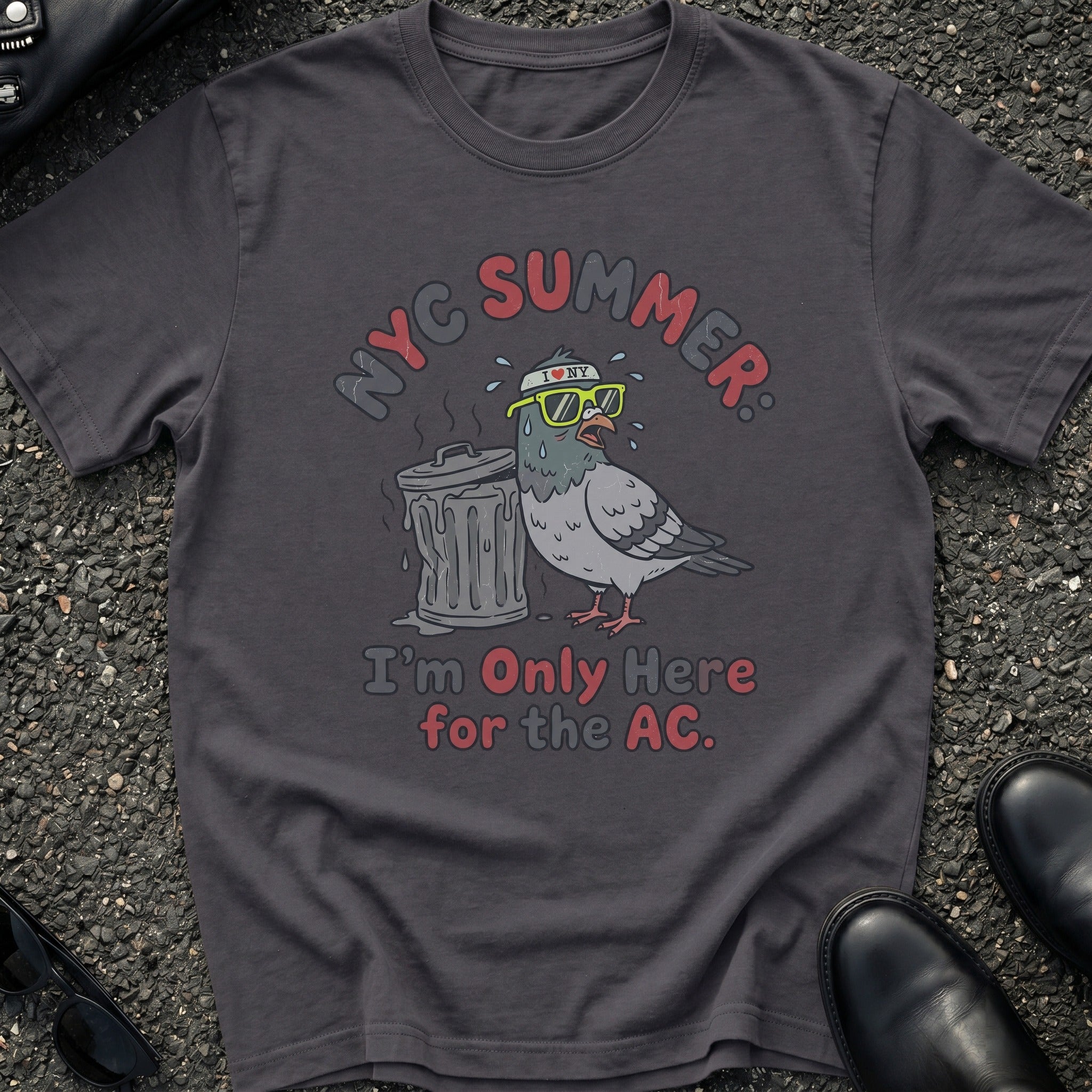 Pigeon Only Here for the AC T-Shirt
