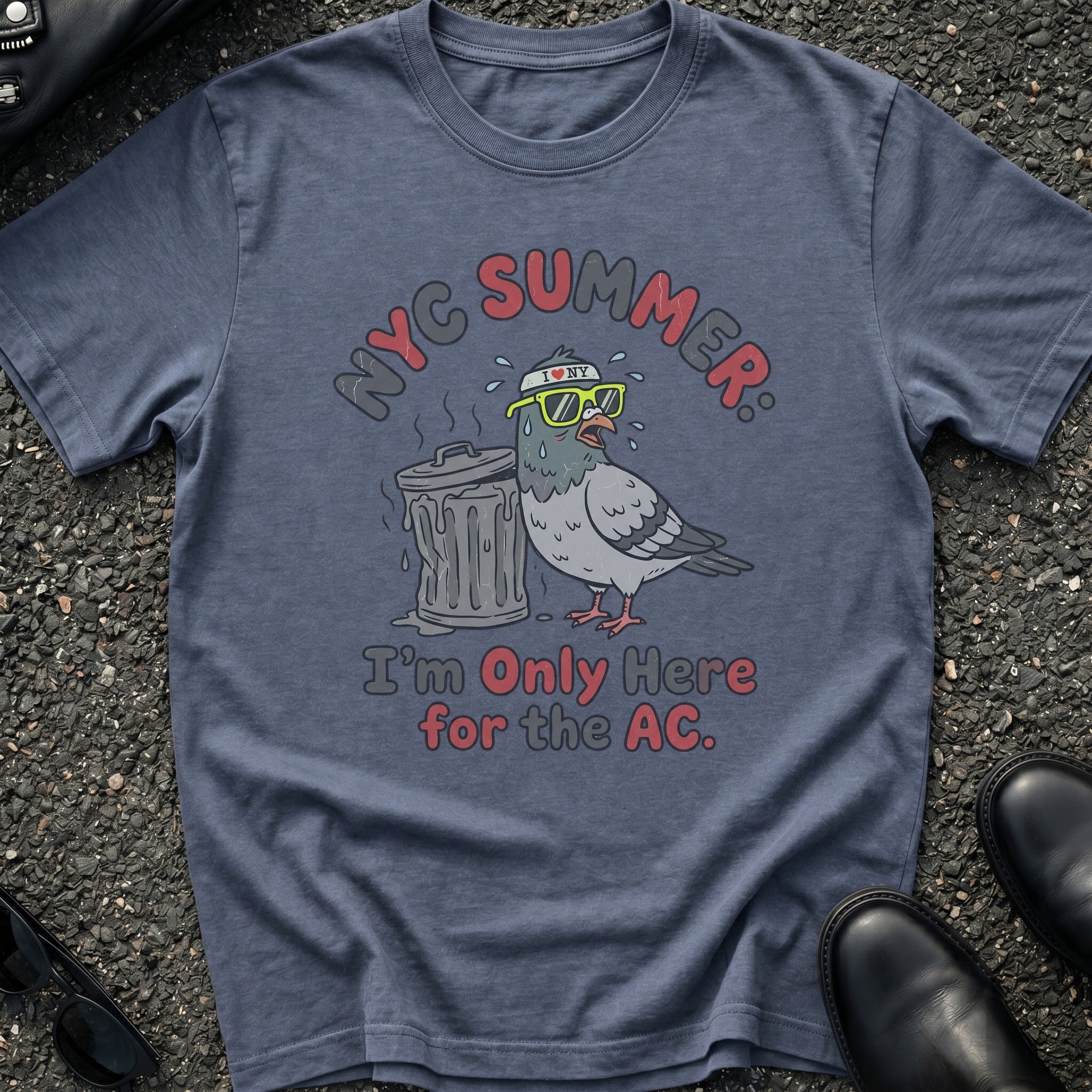 Pigeon Only Here for the AC T-Shirt