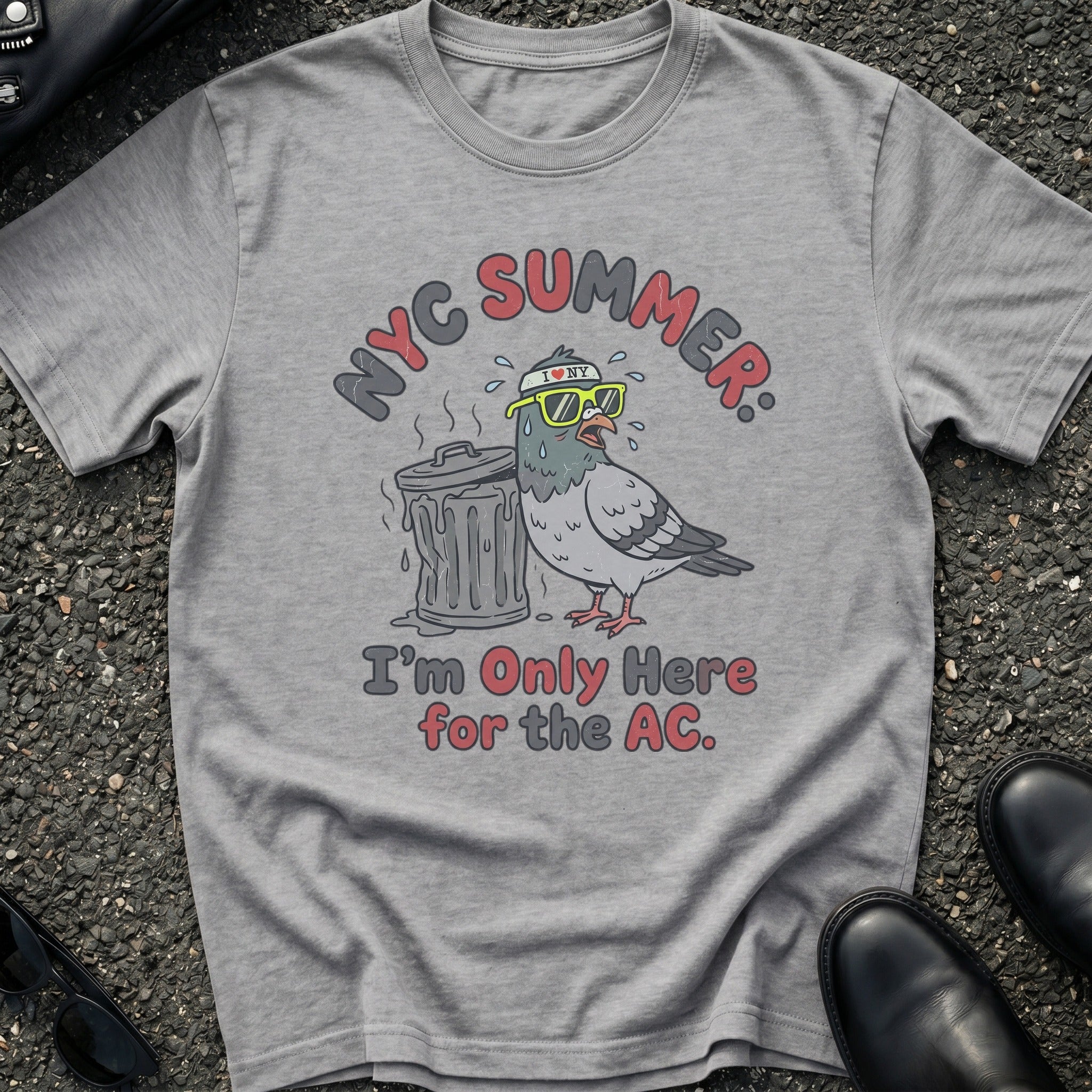 Pigeon Only Here for the AC T-Shirt