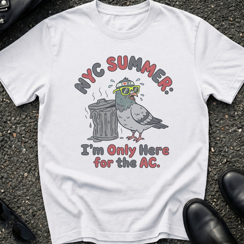 Pigeon Only Here for the AC T-Shirt