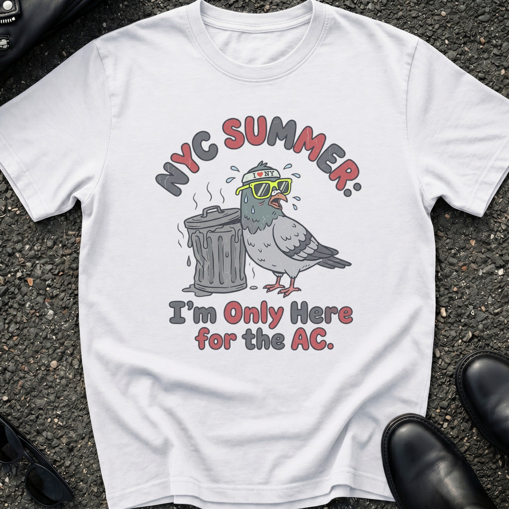 Pigeon Only Here for the AC T-Shirt
