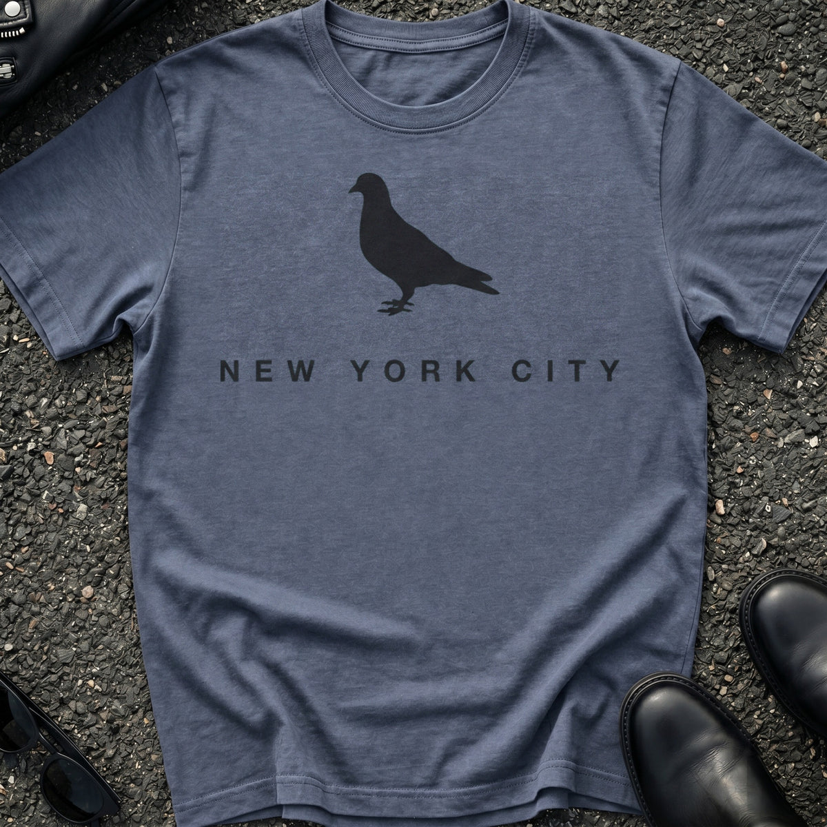Pigeon Silhouette T-Shirt