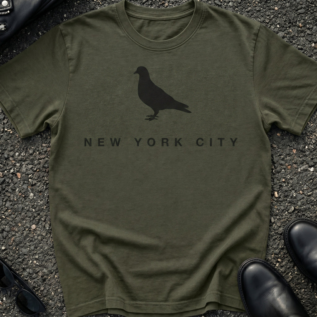 Pigeon Silhouette T-Shirt