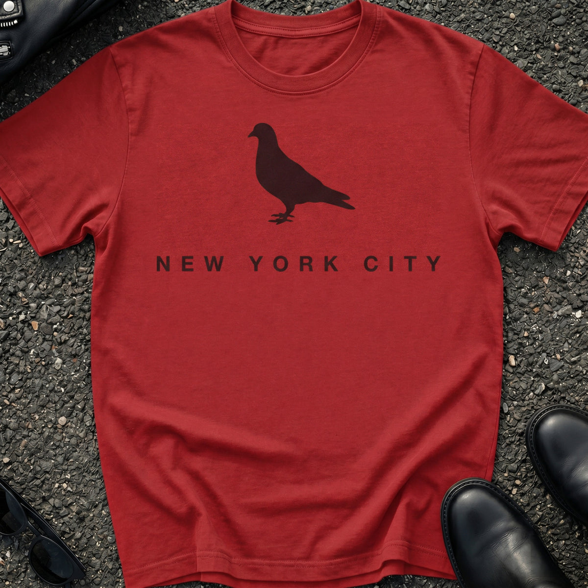 Pigeon Silhouette T-Shirt