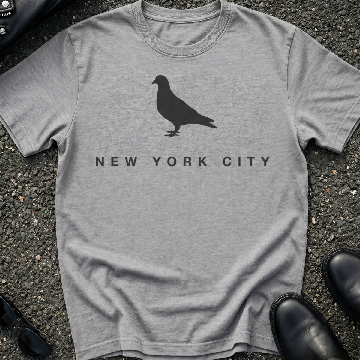 Pigeon Silhouette T-Shirt