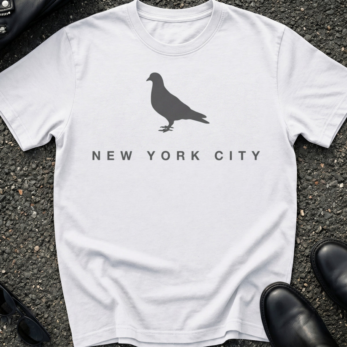 Pigeon Silhouette T-Shirt