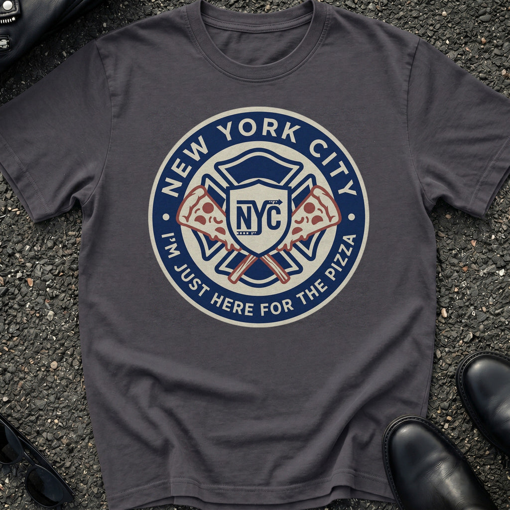 Pizza Badge T-Shirt