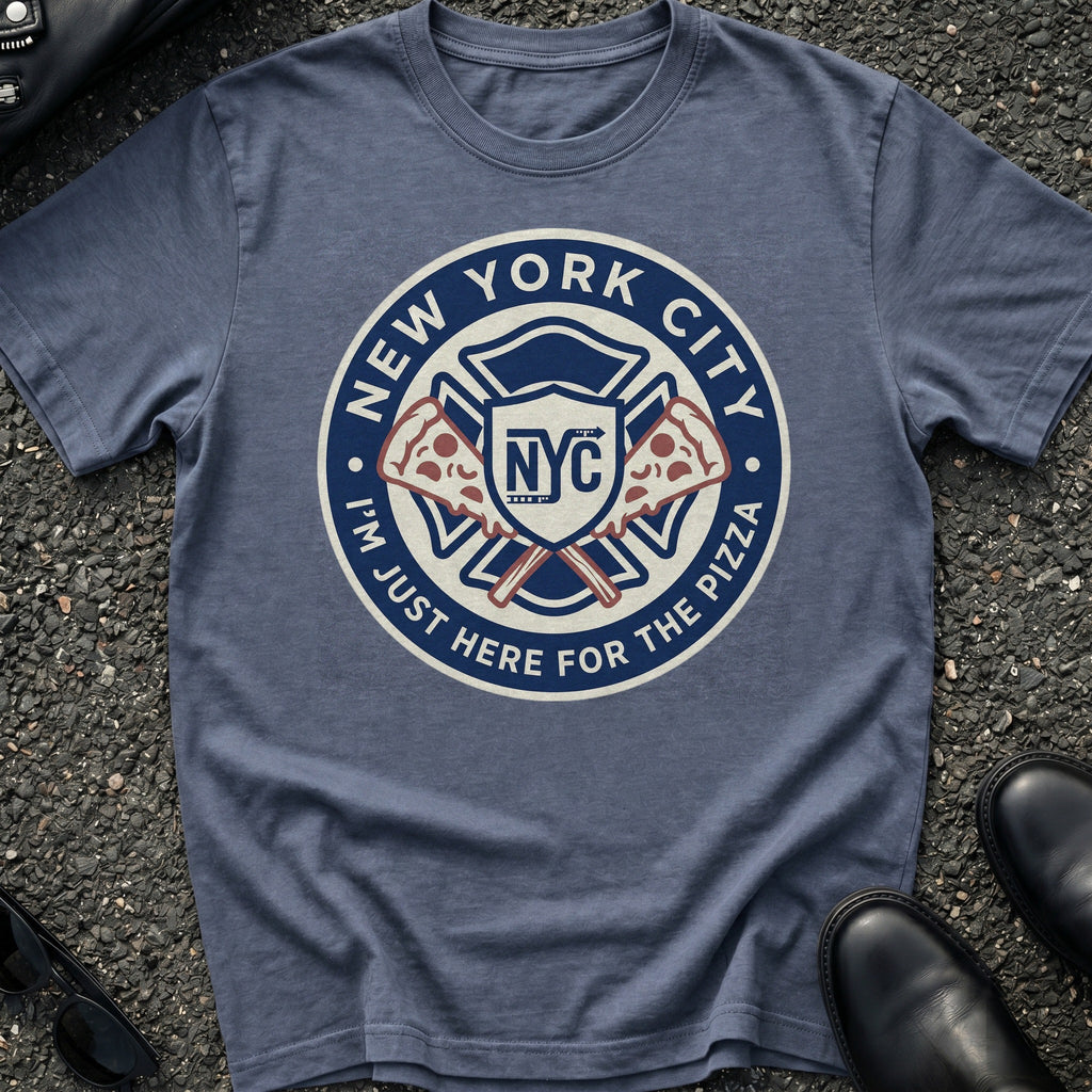 Pizza Badge T-Shirt