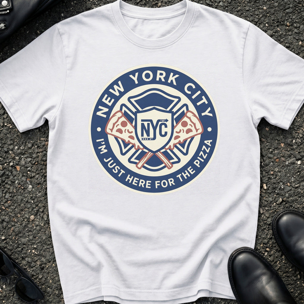 Pizza Badge T-Shirt