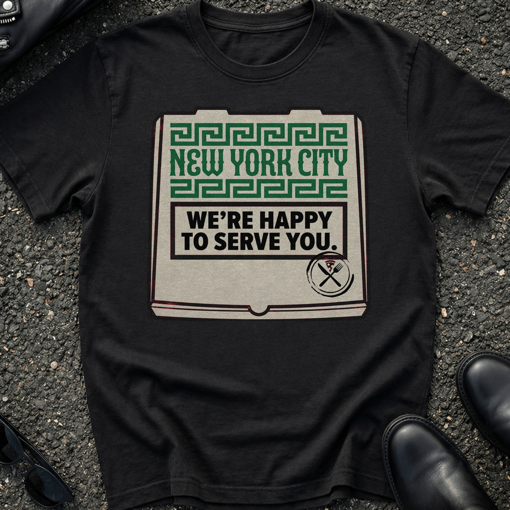Pizza Box Type T-Shirt