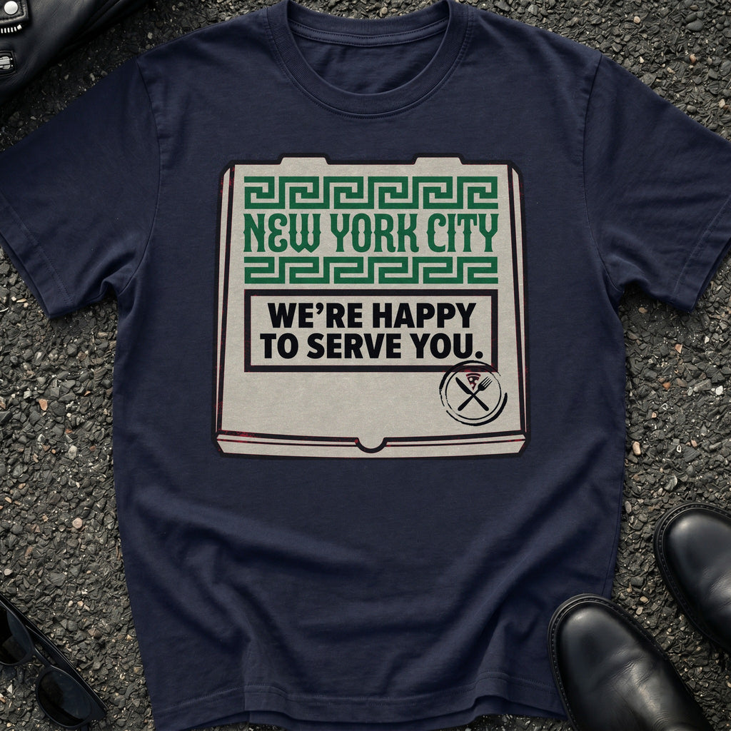 Pizza Box Type T-Shirt