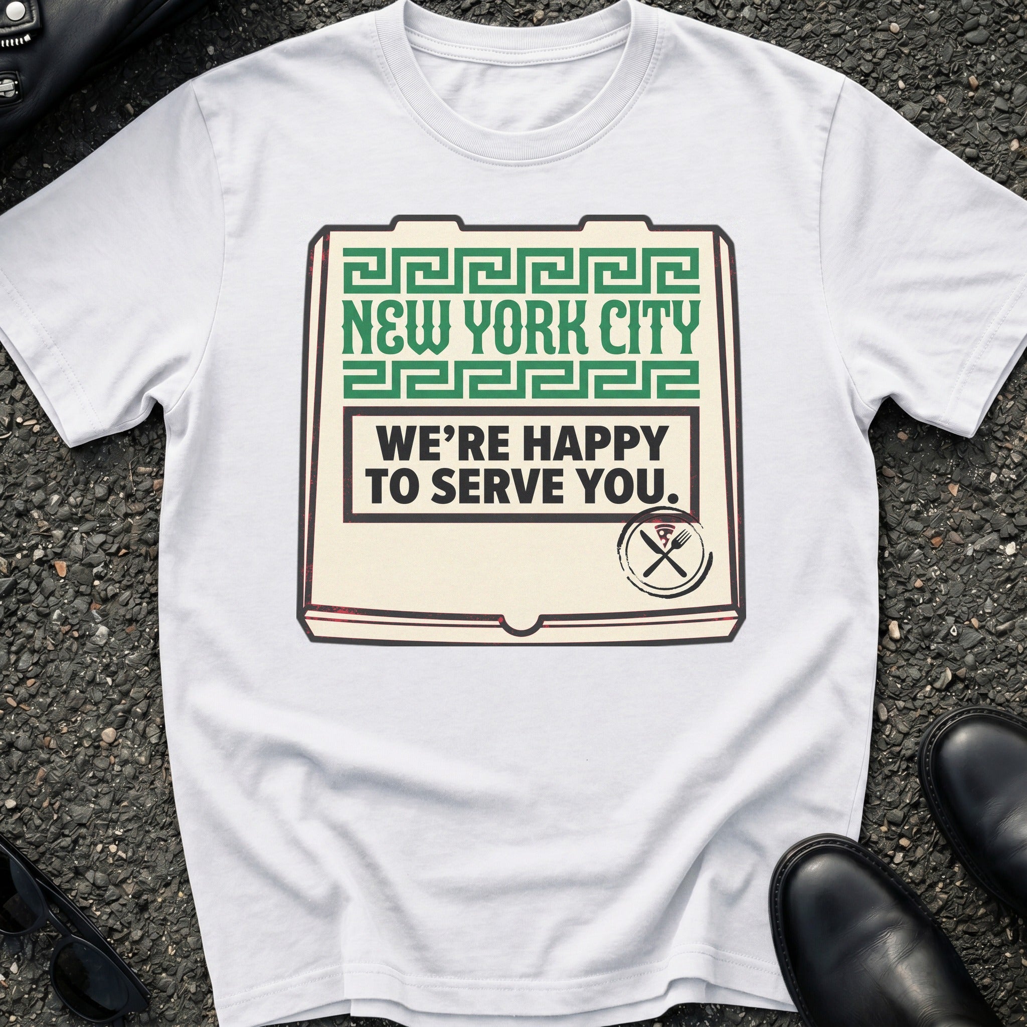 Pizza Box Type T-Shirt