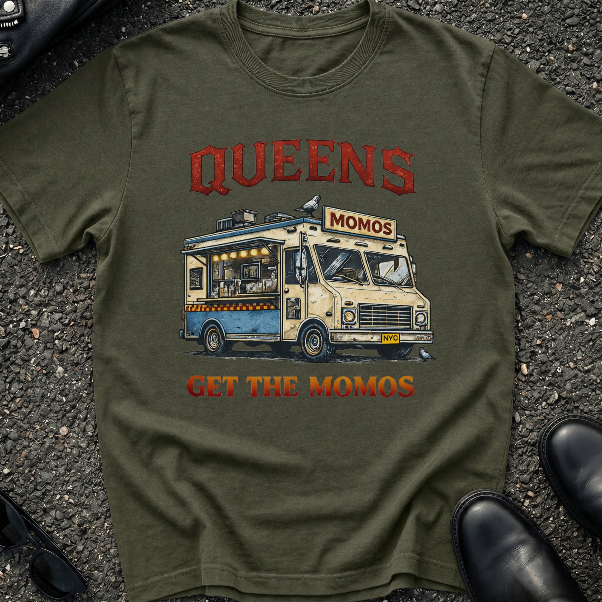 Queens Get The Momos color T-Shirt