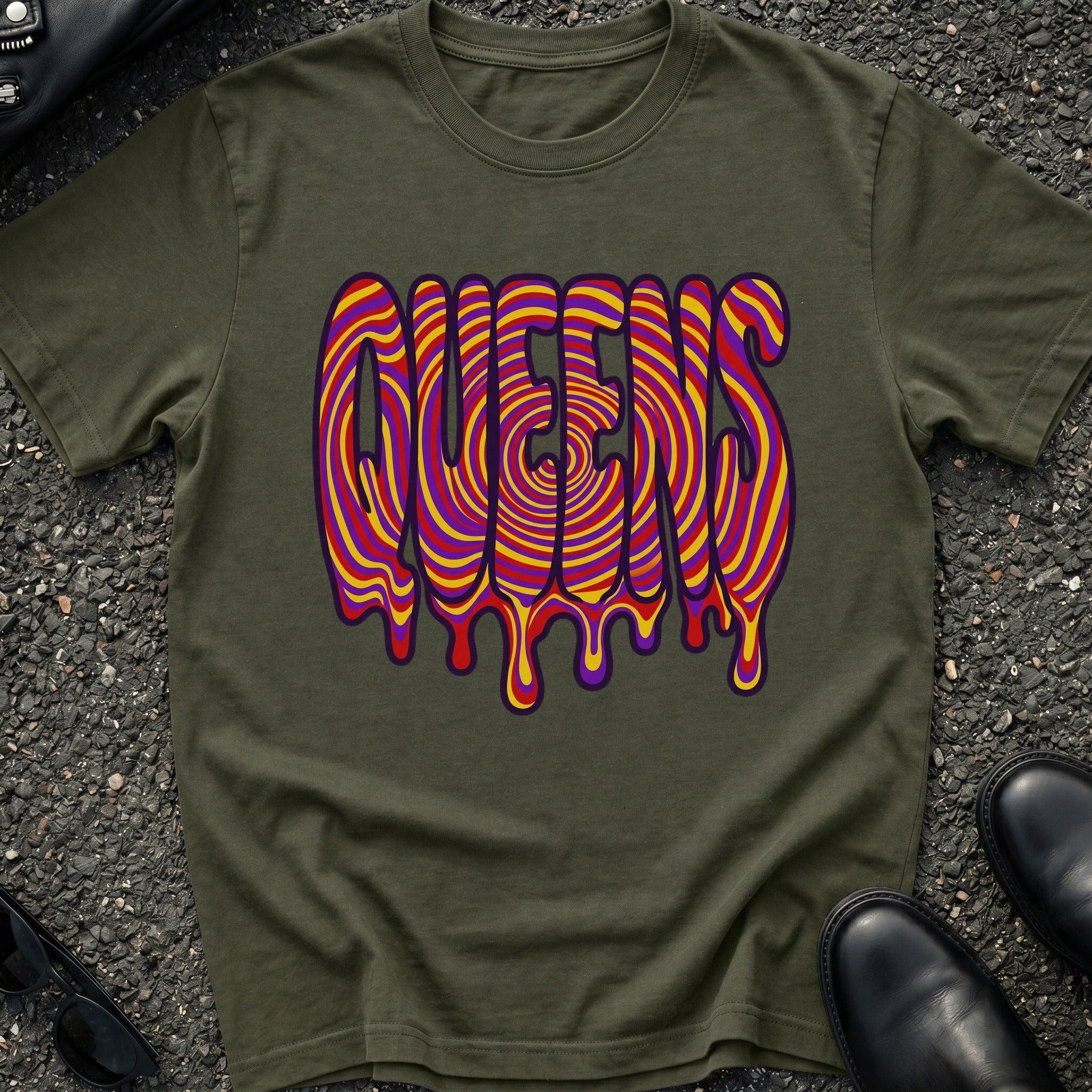 Queens Groovy Melt T-Shirt