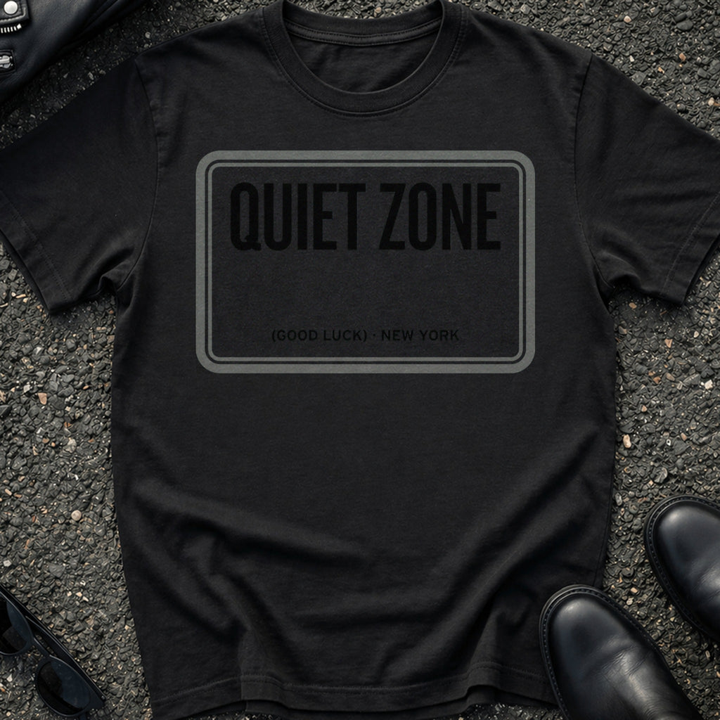 Quiet Zone Plaque T-Shirt