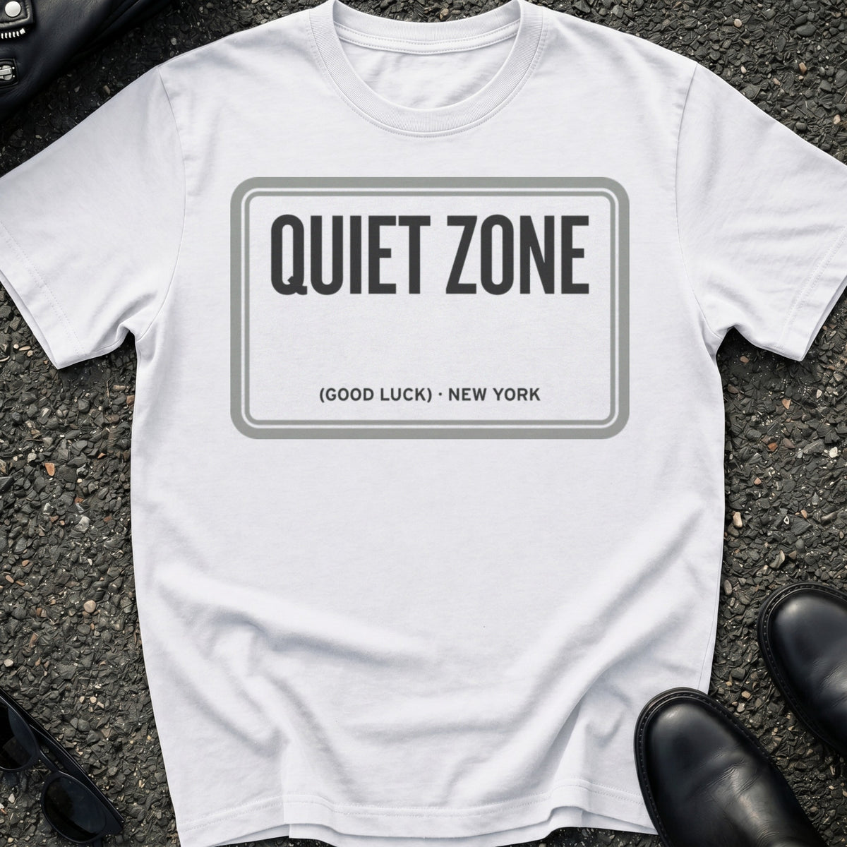 Quiet Zone Plaque T-Shirt