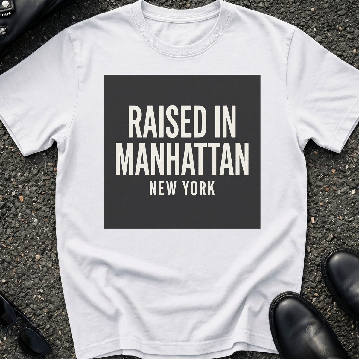 Raised In Manhattan T-Shirt