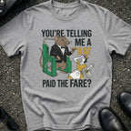 Rat Paid Subway Fare T-Shirt