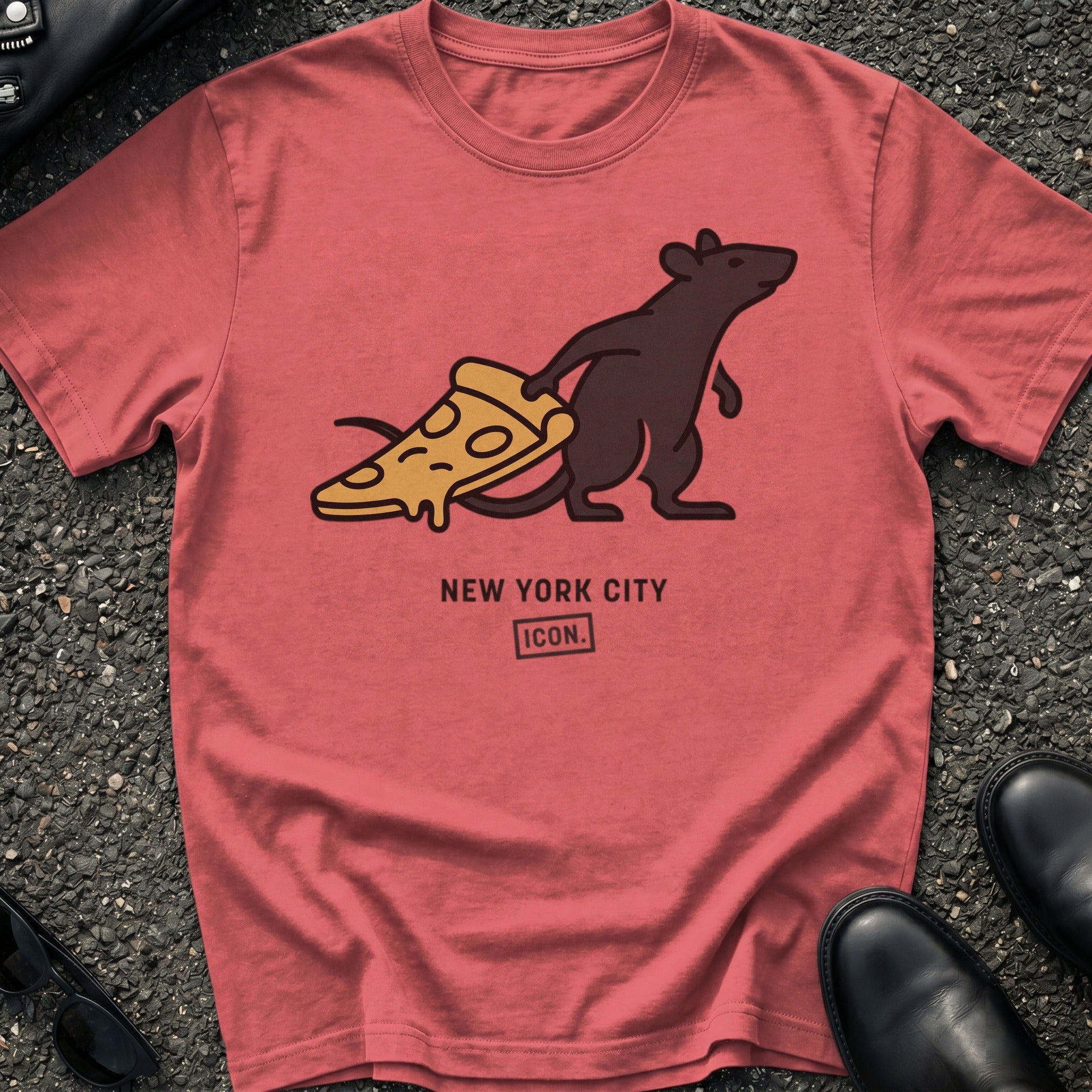 Rat Silhouette Bold T-Shirt