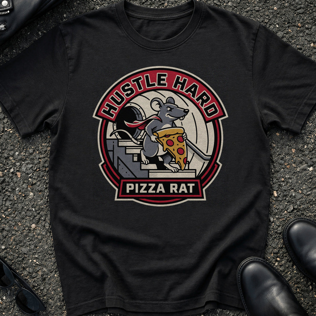 Rat With Slice T-Shirt