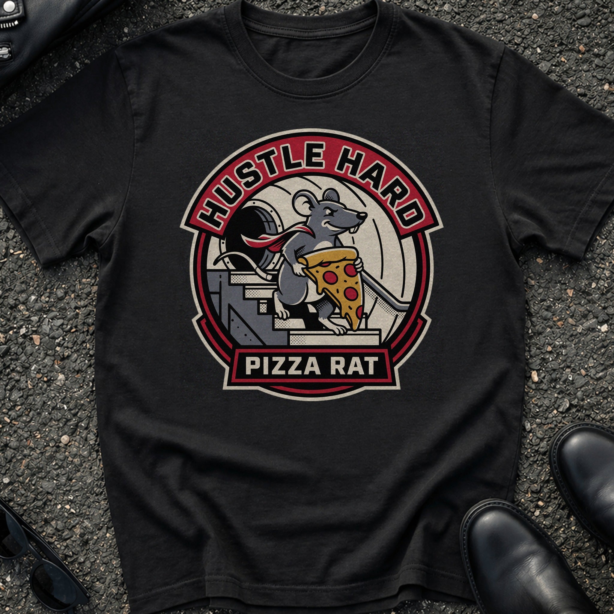 Rat With Slice T-Shirt