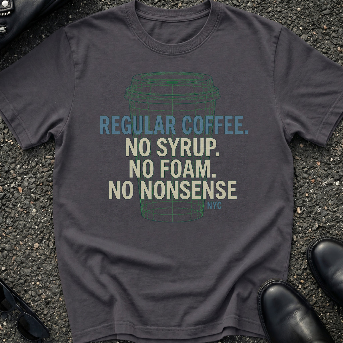 Regular Coffee No Foam T-Shirt