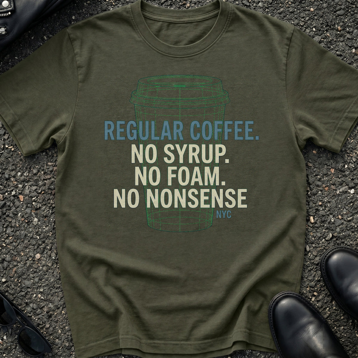 Regular Coffee No Foam T-Shirt
