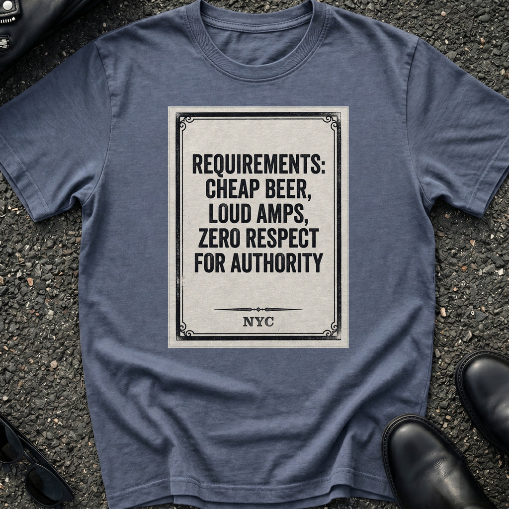 Requirements Cheap T-Shirt