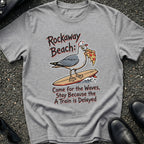Rockaway Beach Come For The Waves T-Shirt