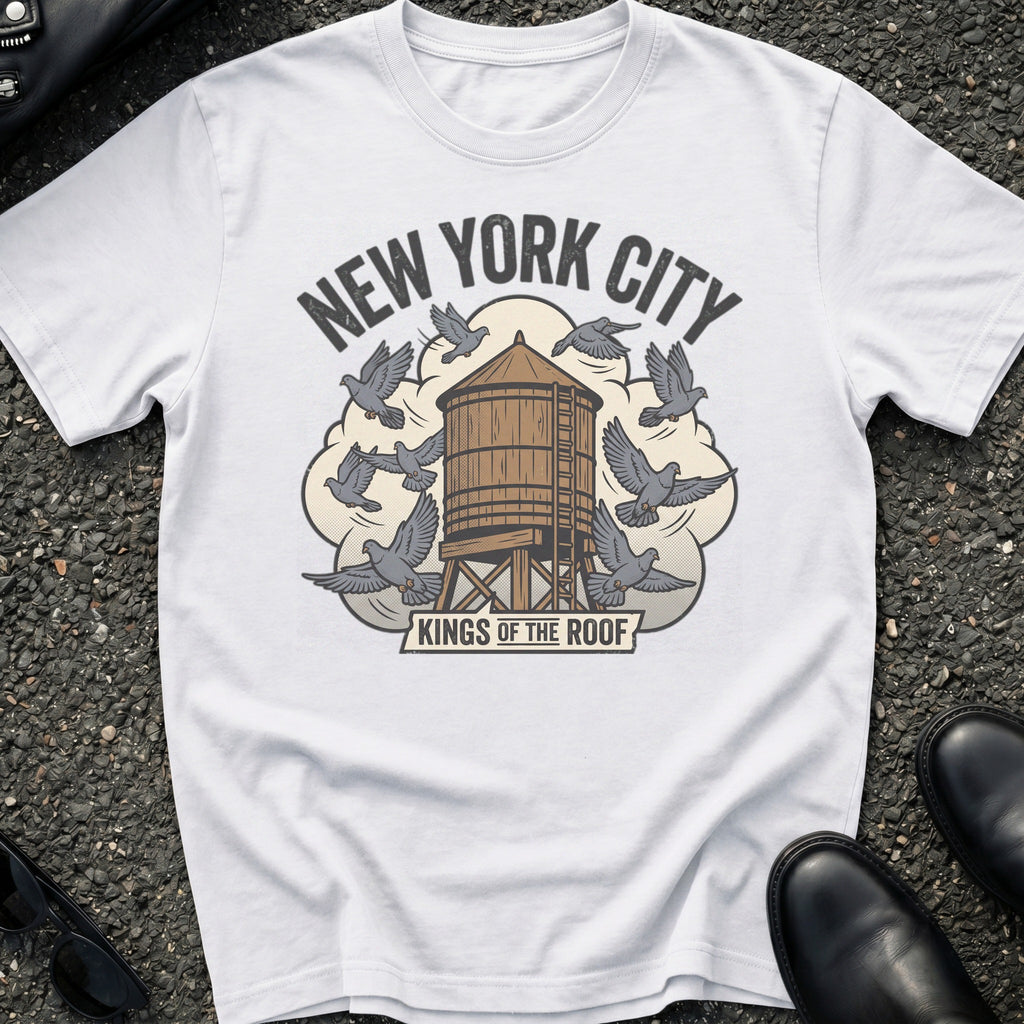 Rooftop Pigeons T-Shirt