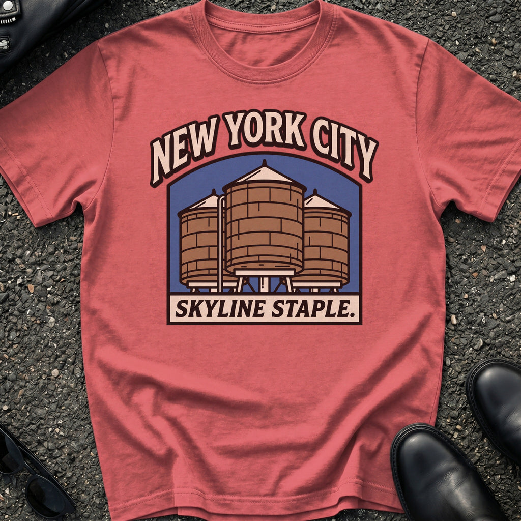 Rooftop Water Tanks T-Shirt