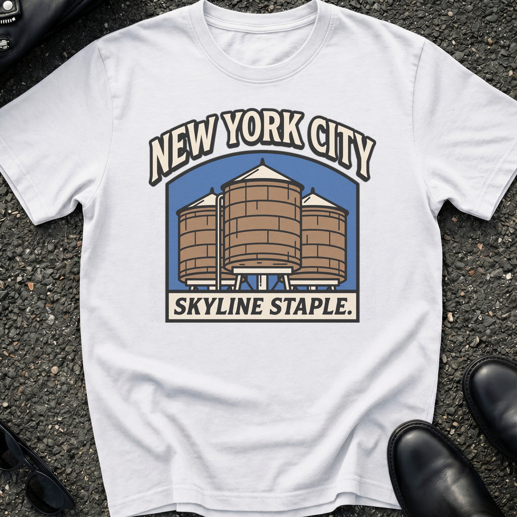 Rooftop Water Tanks T-Shirt