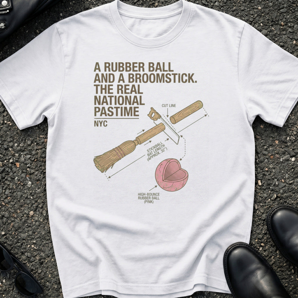 Rubber Ball Broomstick T-Shirt