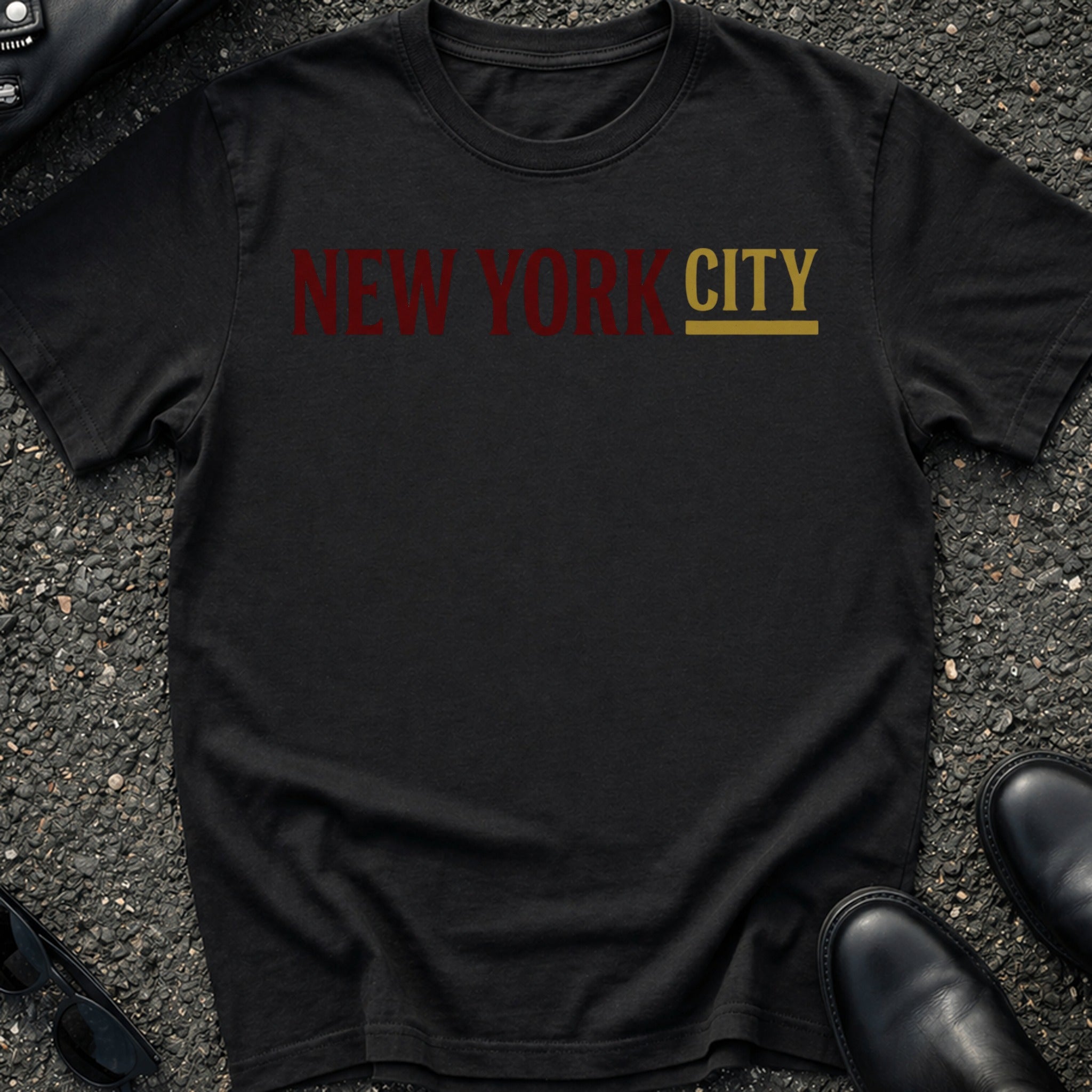 Rust and Gold NYC T-Shirt