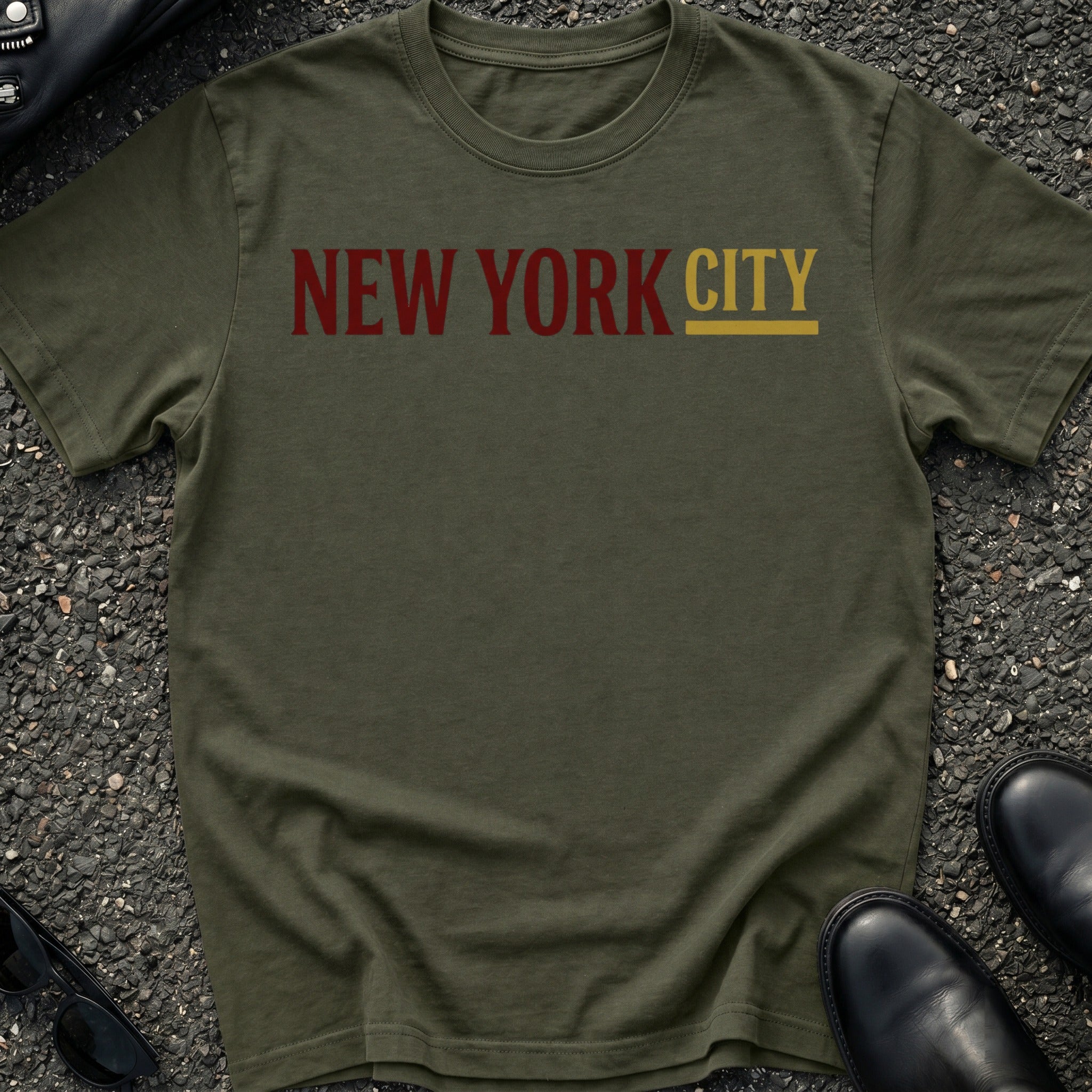 Rust and Gold NYC T-Shirt