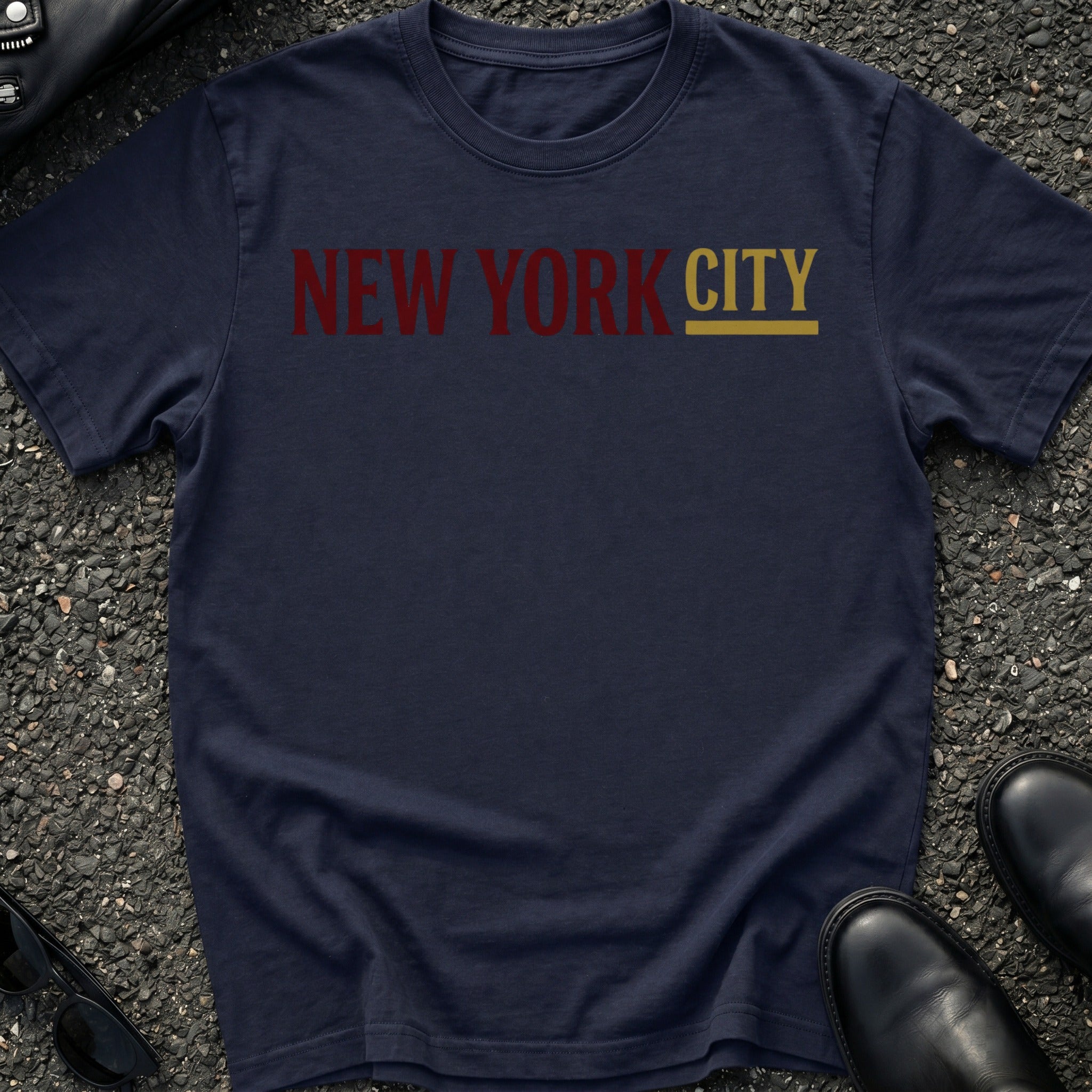 Rust and Gold NYC T-Shirt