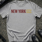 Rust and Gold NYC T-Shirt